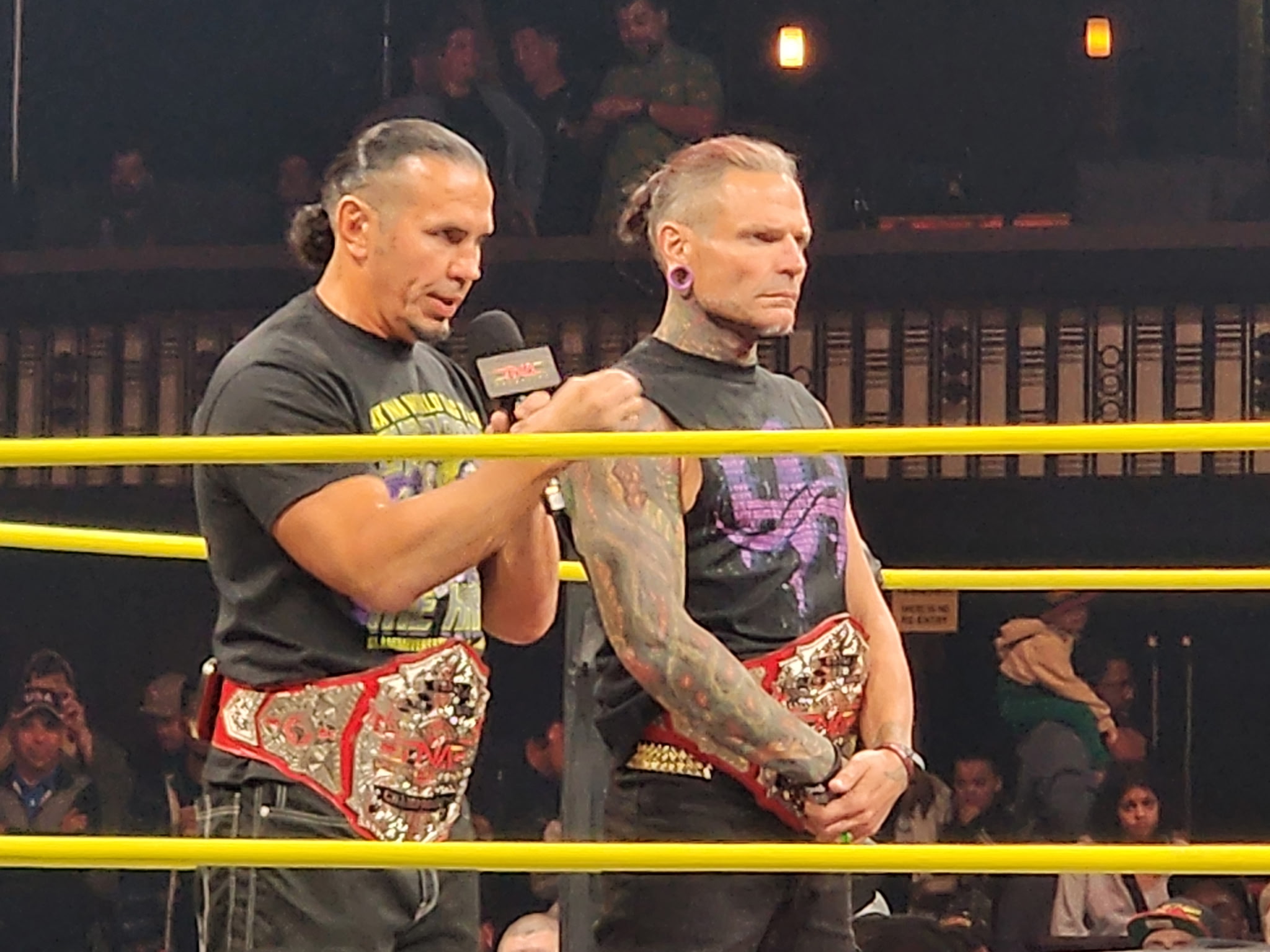 Matt Hardy and Jeff Hardy discuss Jeff's neck injury, their final match with Team 3D, retirement, suplexing Ric Flair off a ladder at WrestleMania